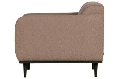 Woood Statement Fauteuil Met Arm Bouclé Nougat