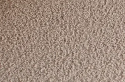 Woood Statement Hocker Bouclé Beige