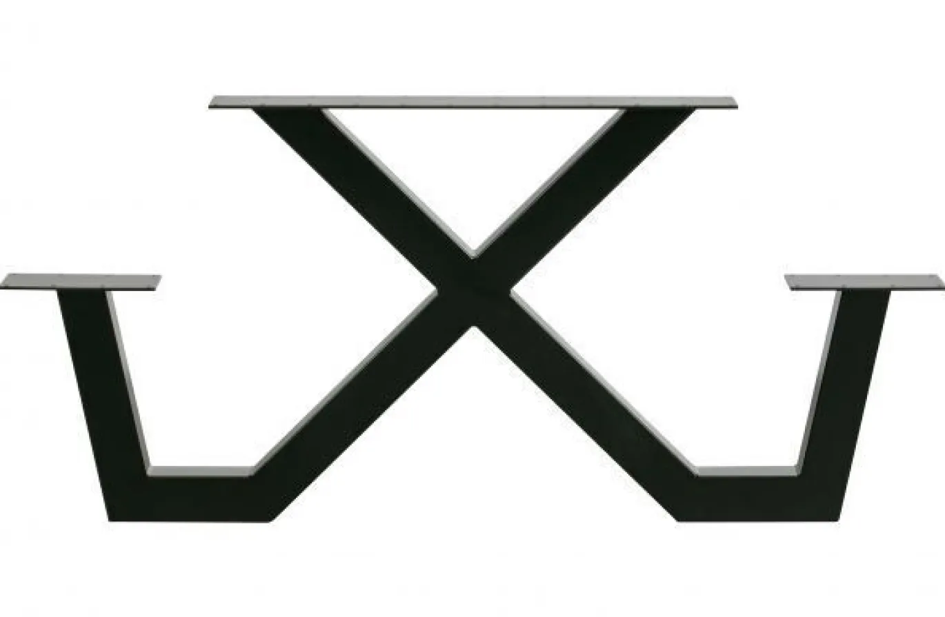 Woood Tablo Outdoor X-poot Picknick Metaal 1 Stuks