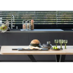 Woood Tablo xl Tafelblad Eiken Naturel Curved 240x100