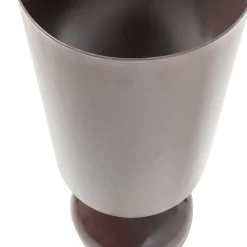 Woood Tafellamp Loa XL Metaal Hoogglans Bruin