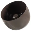 Woood Tafellamp Mero Metaal Hoogglans Donkerbruin Ø35cm
