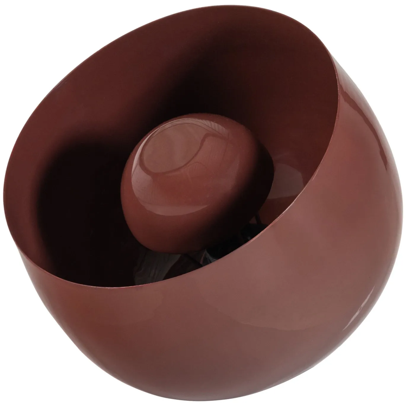 Woood Tafellamp Mero Metaal Hoogglans Rood Ø26cm