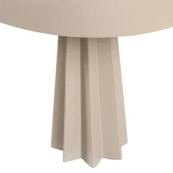 Woood Tafellamp Virel Metaal Hoogglans Lichtgrijs