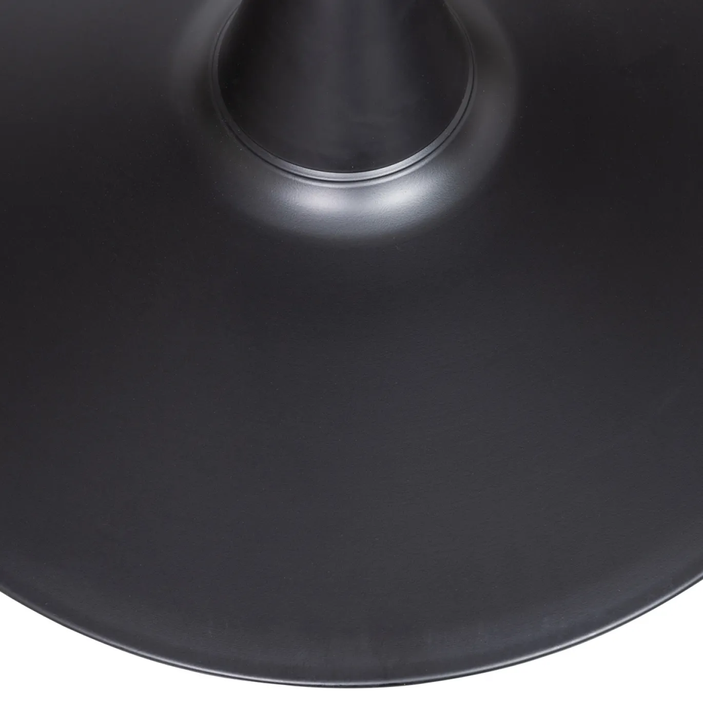 Woood Trompetvoet Bistro Metaal Matzwart 72xo60cm