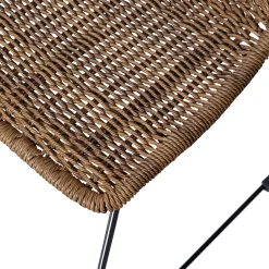 Woood Tuinstoel Wings Set van 2 Touw Naturel
