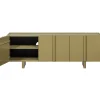 Woood Tv-meubel Basu 152cm Grenen Moss