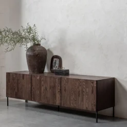Woood Tv-meubel Bono Gravure Essen Bruin