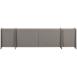 Woood Tv-meubel Brock 200cm Essenfineer Warmgrijs