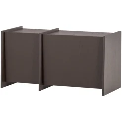 Woood Tv-meubel Brock 102cm Essenfineer Middenbruin
