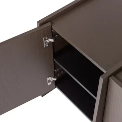 Woood Tv-meubel Brock 102cm Essenfineer Middenbruin