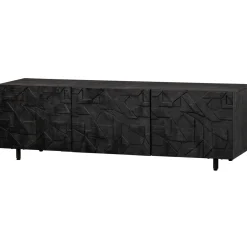 Woood Tv-meubel Counter Mango Zwart