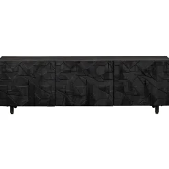 Woood Tv-meubel Counter Mango Zwart