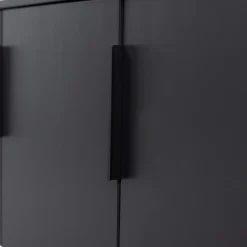 Woood Tv-meubel Gunnar 154cm Grenen Matzwart