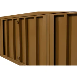 Woood Tv-meubel Level Metaal Honinggeel 44x160cm