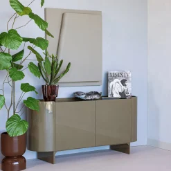 Woood Tv-meubel Liora Hoogglans Groen