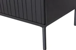 Woood Tv-meubel New Gravure Grenen Zwart 100cm