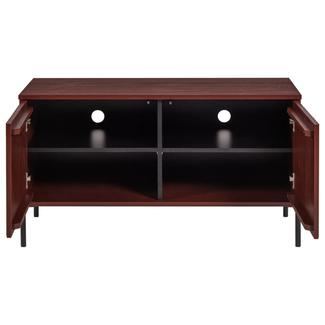 Woood Tv-meubel New Gravure Grenen Bordeauxrood 100cm