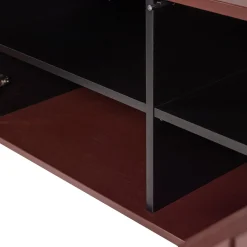 Woood Tv-meubel New Gravure Grenen Bordeauxrood 100cm