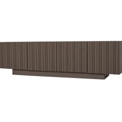 Woood Tv-meubel Nova Meubel 200cm Grenen Truffel Bruin