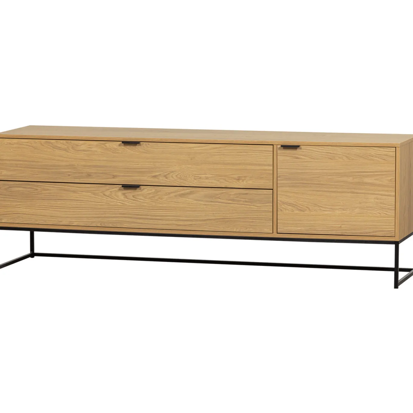 Woood Tv-meubel Silas Eiken Naturel 180cm