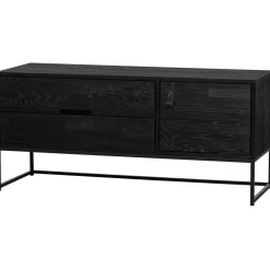 Woood Tv-meubel Silas Essen Zwart 120cm