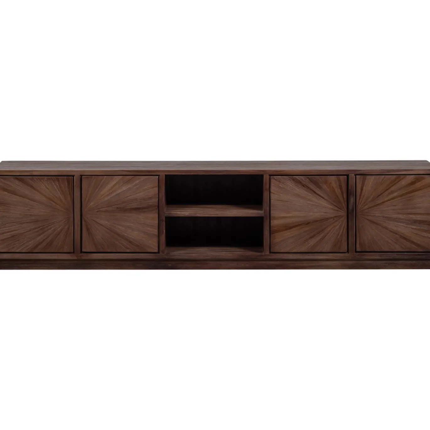 Woood Tv-meubel Sun Met Open Vak Recycled Teak Bruin