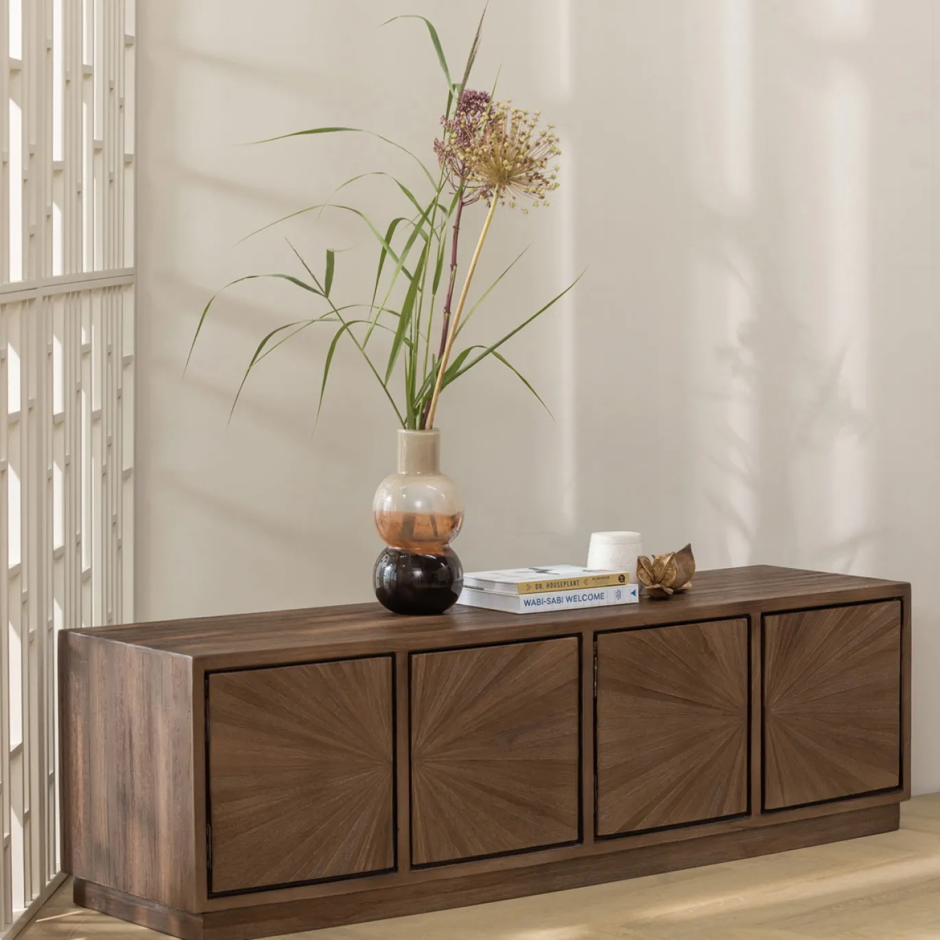 Woood Tv-meubel Sun Recycled Teak Bruin
