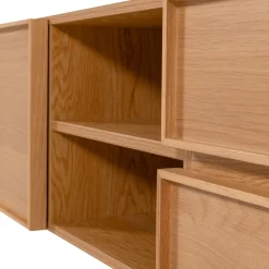 Woood Tv-meubel Tours 180cm Melamine/MDF Naturel