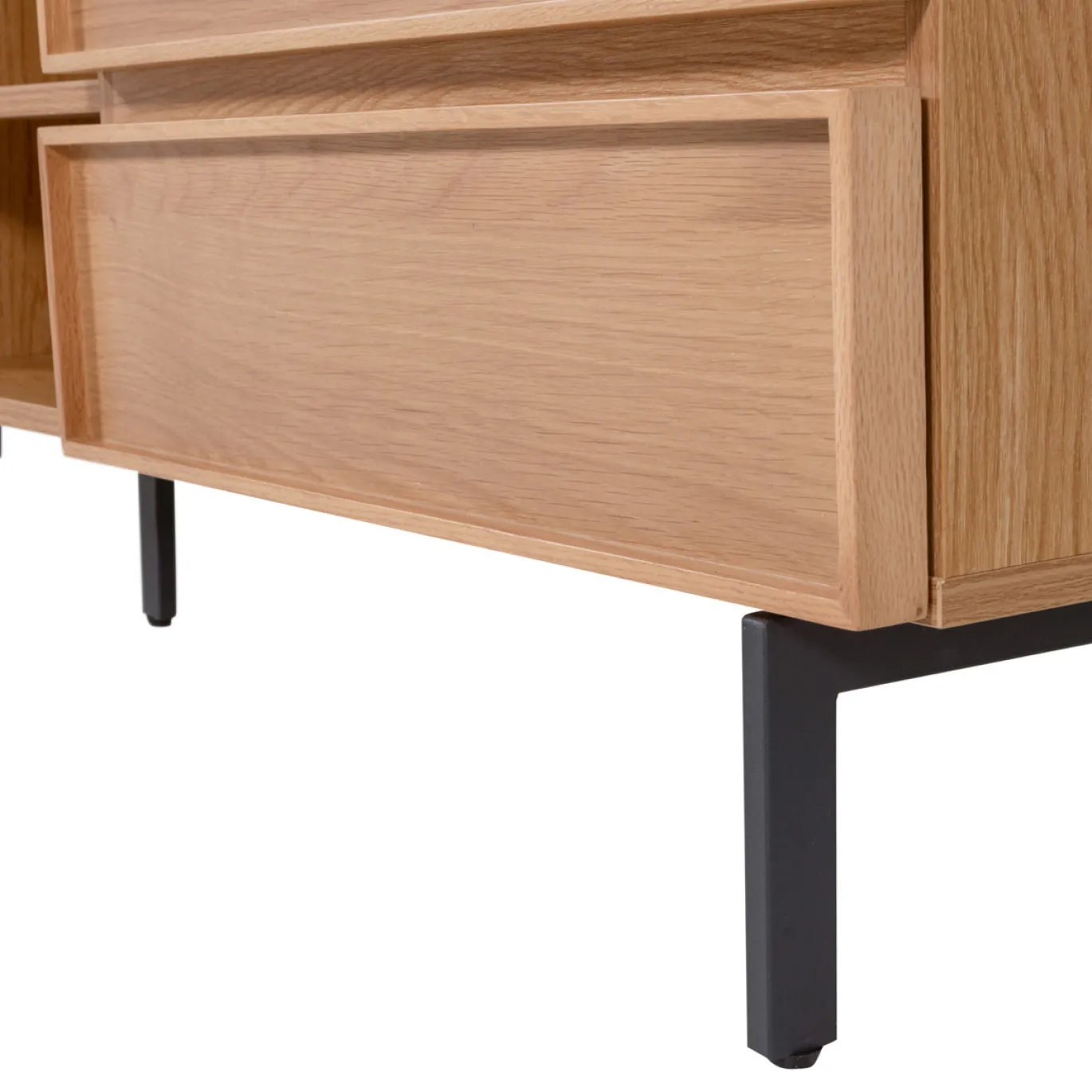 Woood Tv-meubel Tours 180cm Melamine/MDF Naturel