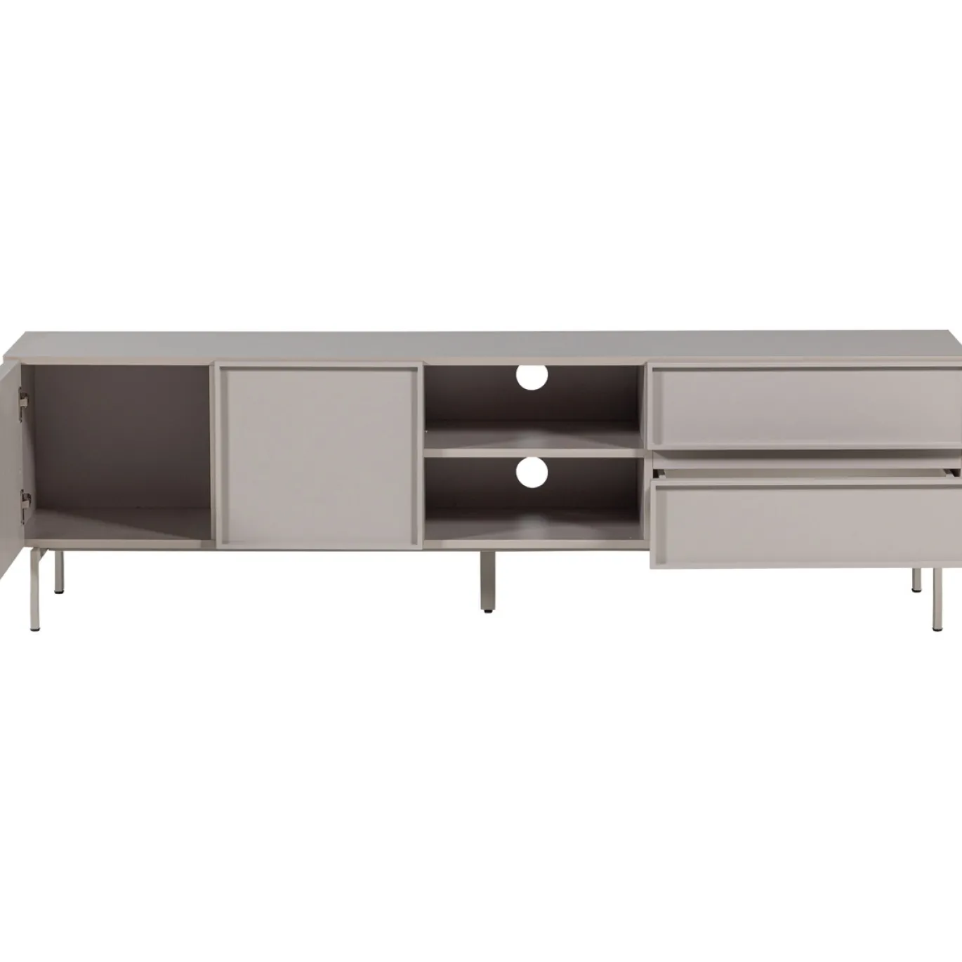 Woood Tv-meubel Tours 180cm Melamine/MDF Zand