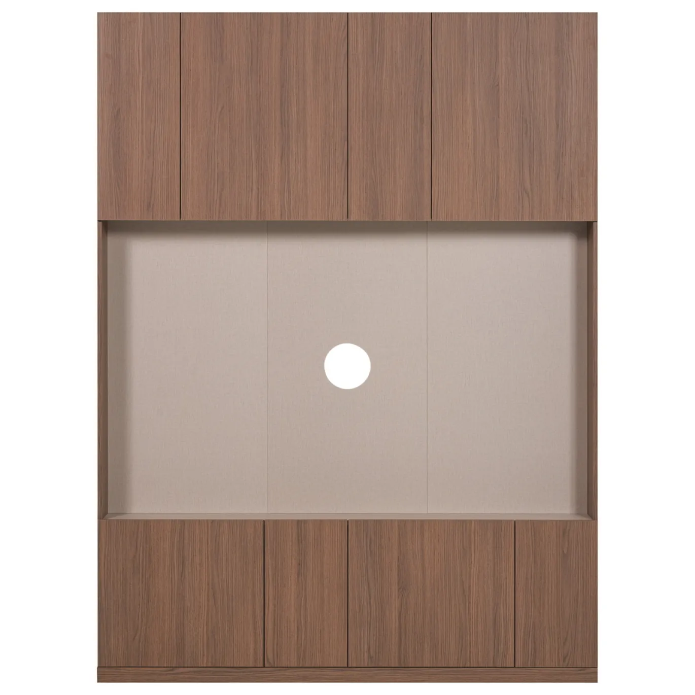 Woood TV Opbergkast Build Eiken Decor Bruin 160cm