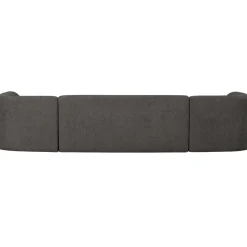 Woood U-Bank Sloping Grijs/Zwart