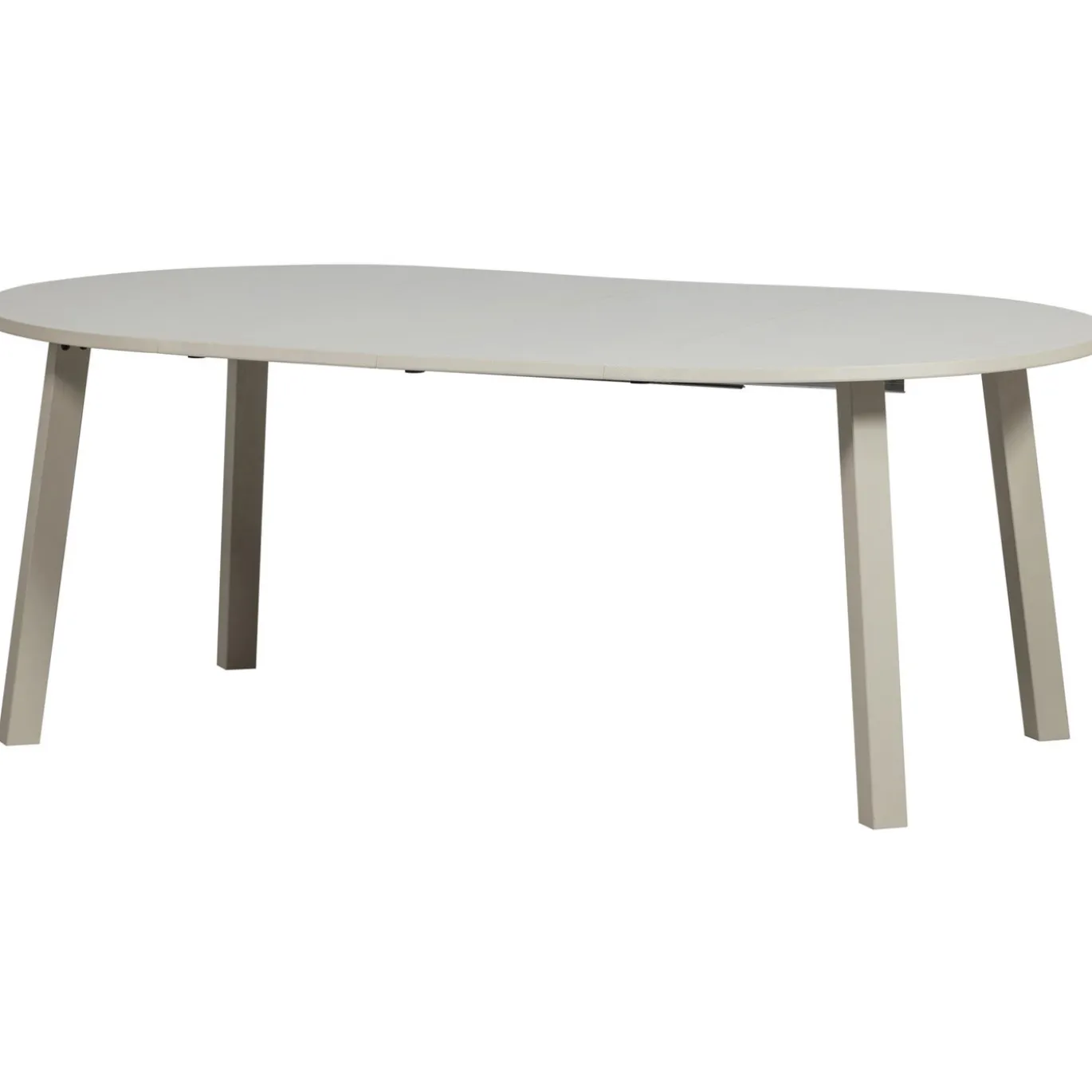 Woood Uitschuifbare Eettafel Janne Rond Eiken Dakargrau