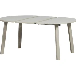 Woood Uitschuifbare Eettafel Janne Rond Eiken Dakargrau