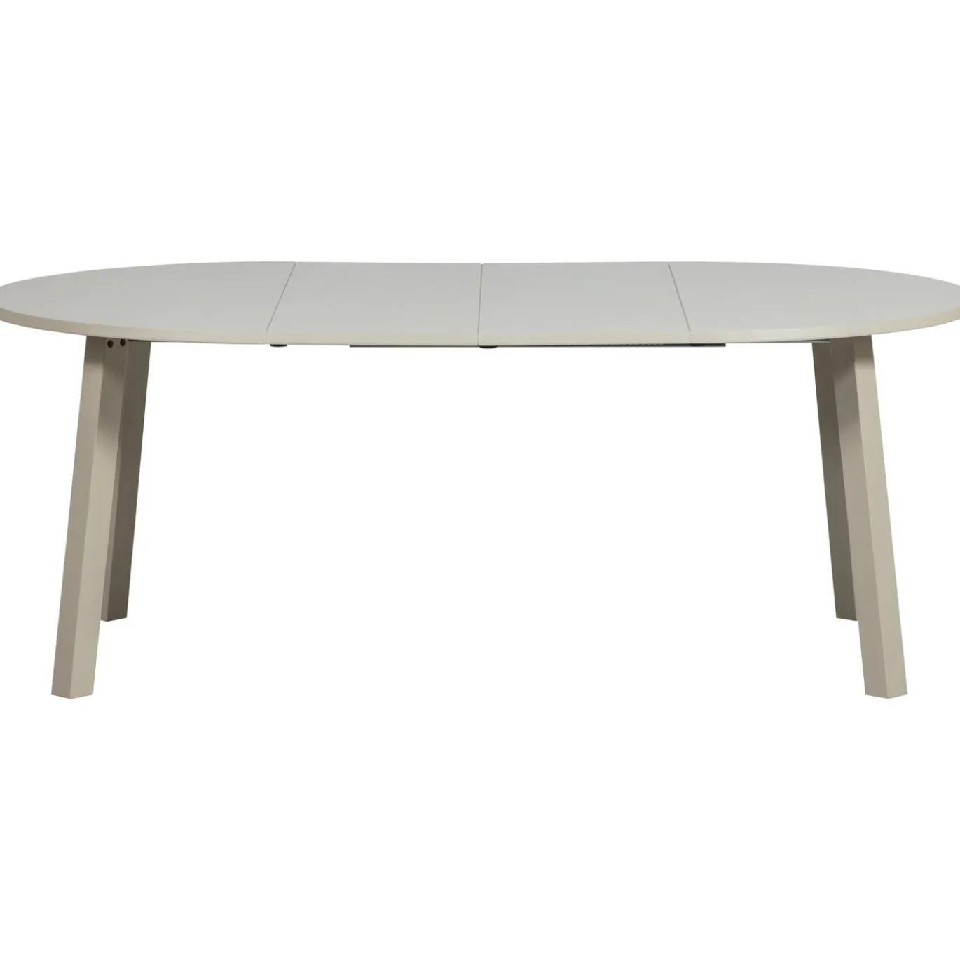 Woood Uitschuifbare Eettafel Janne Rond Eiken Dakargrau