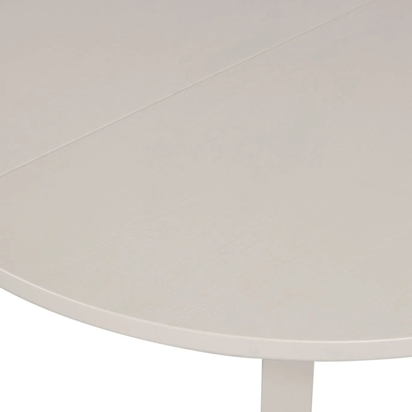 Woood Uitschuifbare Eettafel Janne Rond Eiken Dakargrau