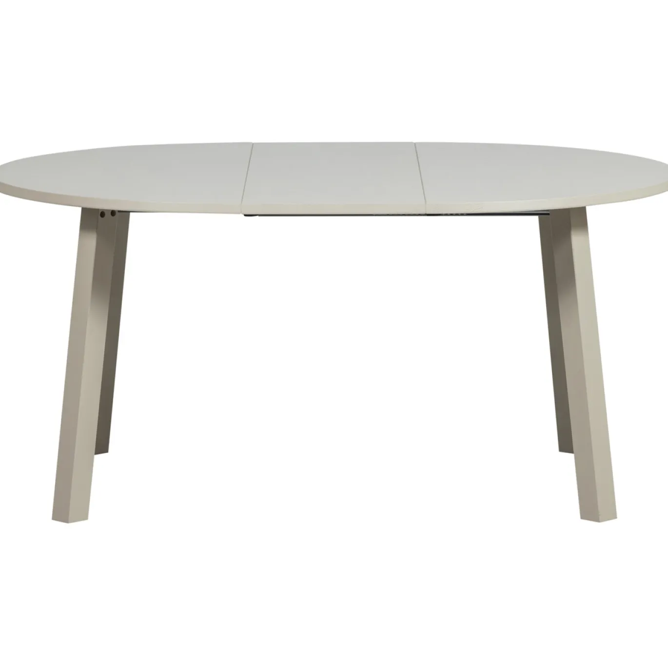Woood Uitschuifbare Eettafel Janne Rond Eiken Dakargrau