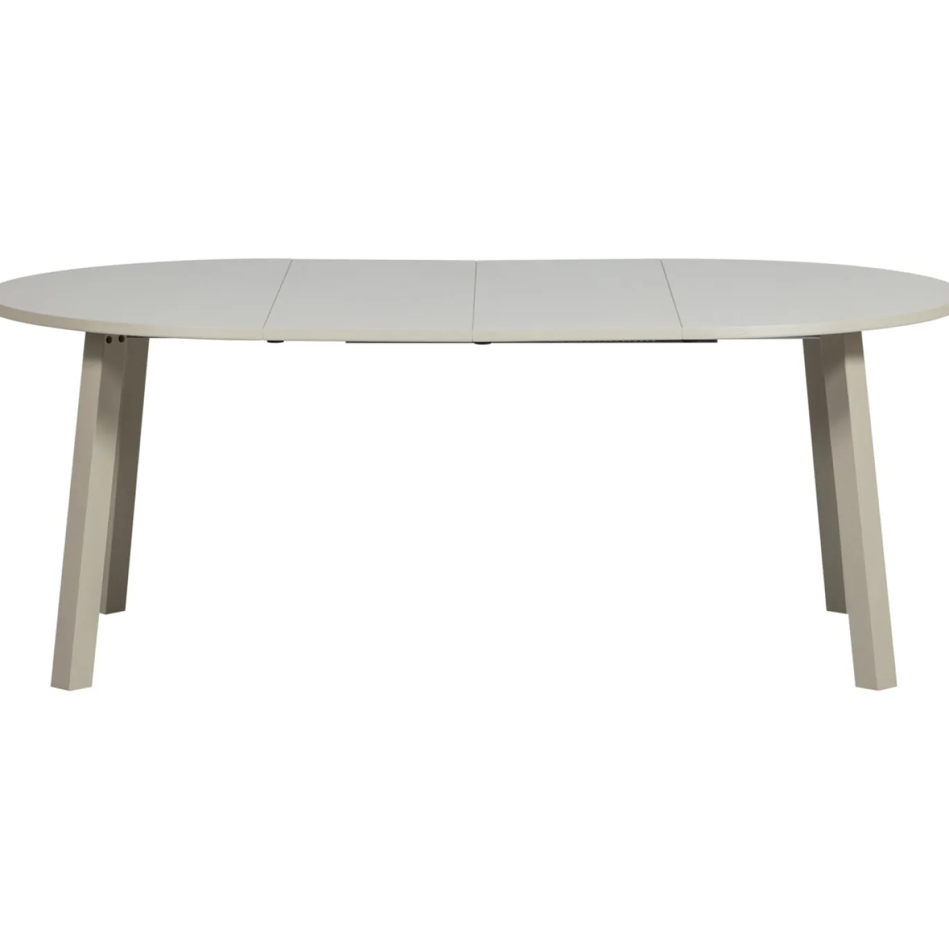 Woood Uitschuifbare Eettafel Janne Rond Eiken Dakargrau