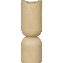 Woood Vaas Mosi Fiber Clay Beige 75cm