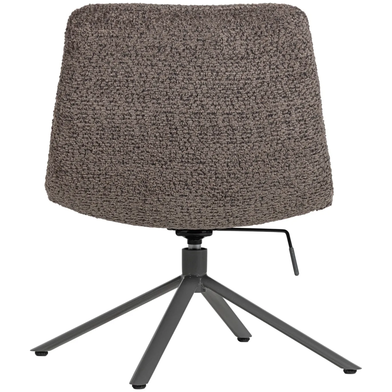 Woood Verstelbare Draaifauteuil Soren Wollig Bruin