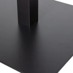 Woood Vierkante Buisvoet Bistro Metaal Matzwart 72x50x50cm
