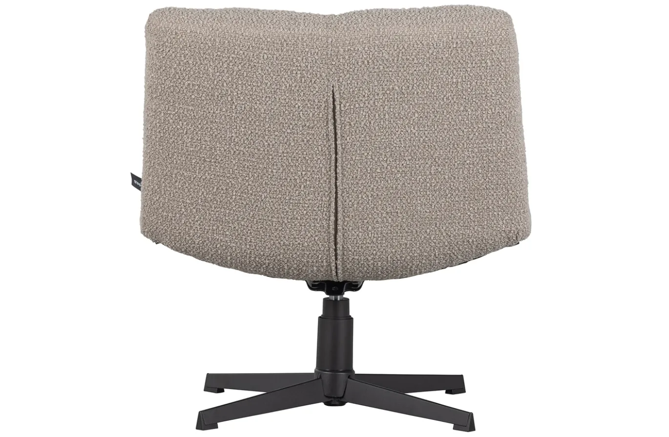 Woood Vinny Draaifauteuil Bouclé Zand