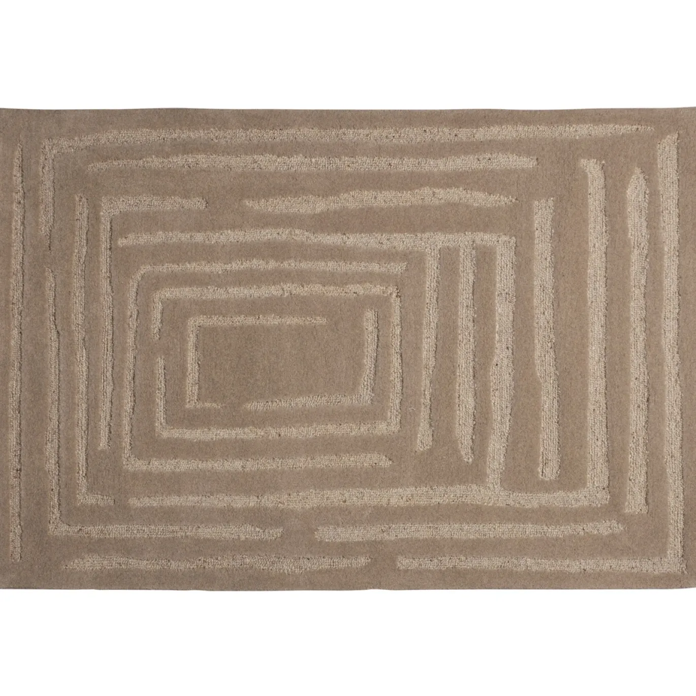 Woood Vloerkleed Alicia Wol Zand 170x240cm