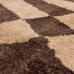 Woood Vloerkleed Fafa Bruin 200x300cm