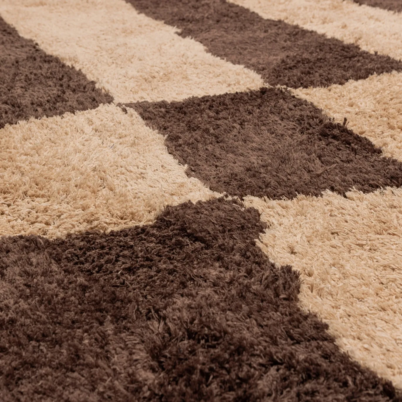 Woood Vloerkleed Fafa Bruin 200x300cm