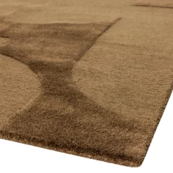 Woood Vloerkleed Livo Viscose/wol Bruin 170x240cm