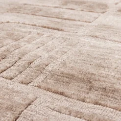 Woood Vloerkleed Lovi Polyester/katoen Taupe 170x240cm