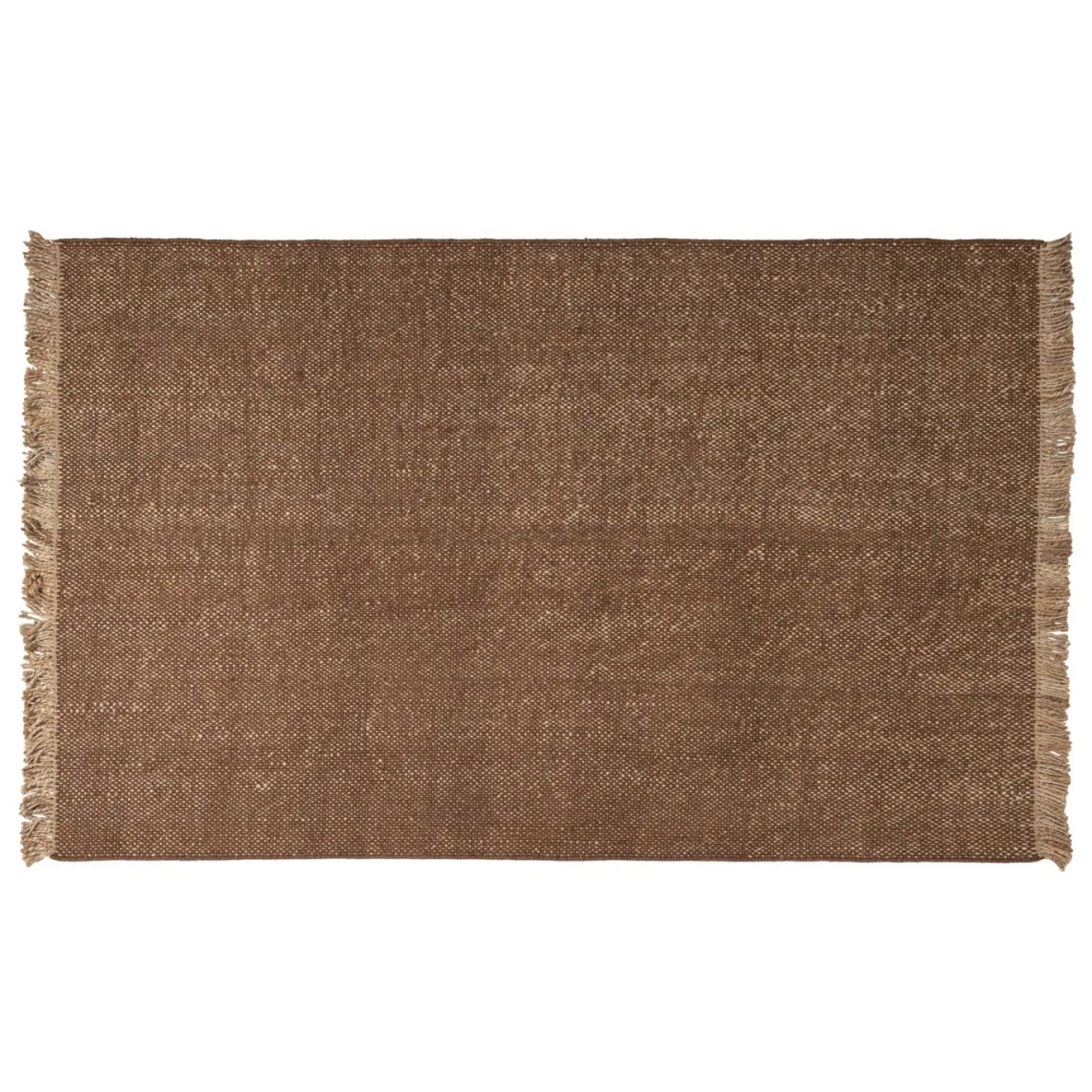 Woood Vloerkleed Ruglio Wol/Jute Bruin 170x240cm