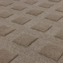 Woood Vloerkleed Veya Wol/Katoen Zand 170x240cm
